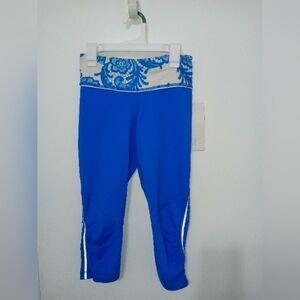 Lululemon Athletica Run: For Your Life Crop Running Pants New w Tags Size 4